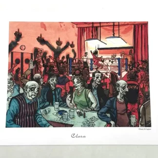 Ex-libris Clara Chauzy grand format Casterman