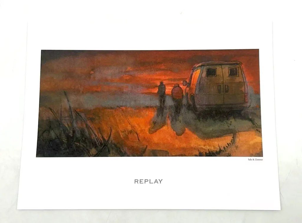 Ex-libris Replay Sala grand format Casterman
