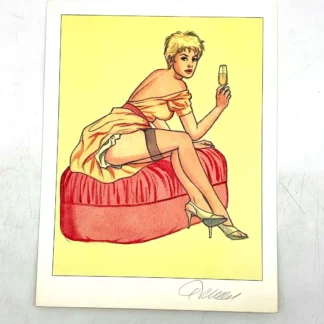 Ex-libris Jessica Blandy Champagne signé Renaud