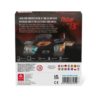 Jeu de cartes Friday the 13th Shuffle par Cartamundi