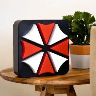 Lampe Resident Evil Umbrella Corporation 3D Numskull