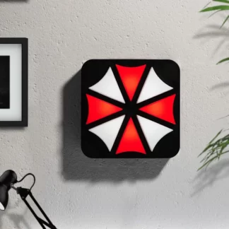 Lampe Resident Evil Umbrella Corporation 3D Numskull