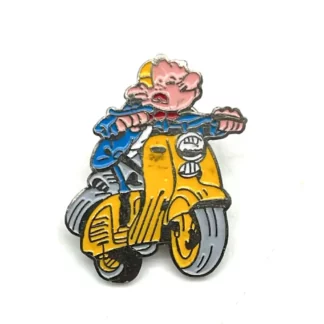 Pin’s Spirou et Fantasio Fantasio en scooter
