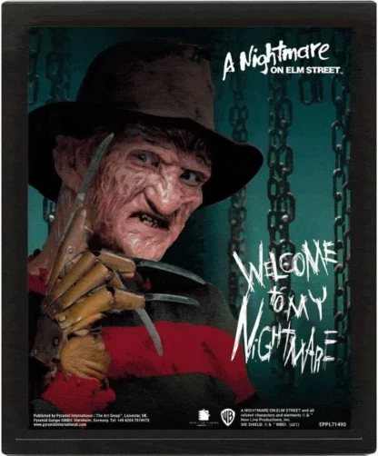 Poster 3D Freddy Krueger A Nightmare on Elm Street Pyramid International