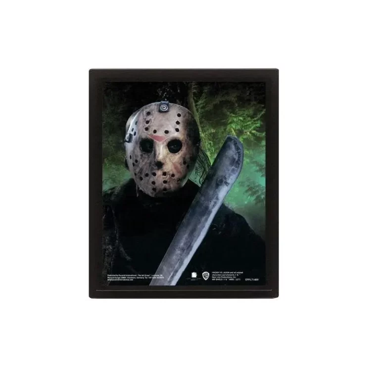 Poster 3D Jason Voorhees Freddy vs Jason Pyramid International