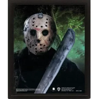 Poster 3D Jason Voorhees Freddy vs Jason Pyramid International
