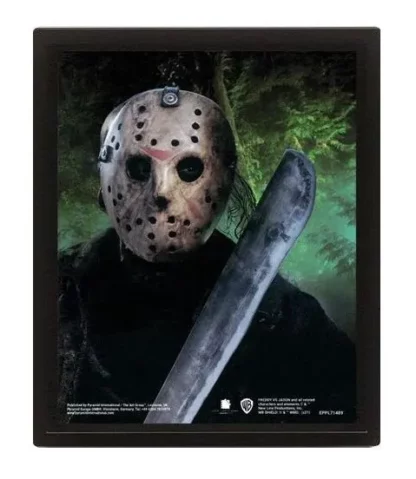 Poster 3D Jason Voorhees Freddy vs Jason Pyramid International