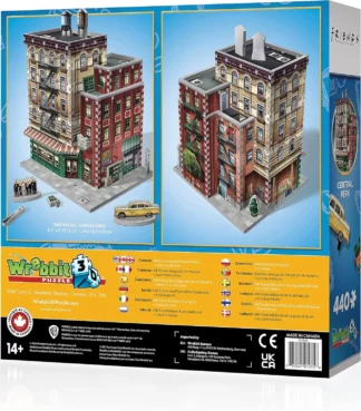 Puzzle 3D Friends Central Perk Wrebbit3D 440 pièces