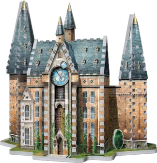 Puzzle 3D Hogwarts Clock Tower Wrebbit 420 pièces