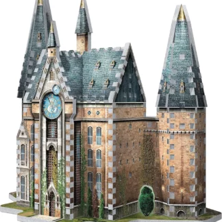 Puzzle 3D Hogwarts Clock Tower Wrebbit 420 pièces