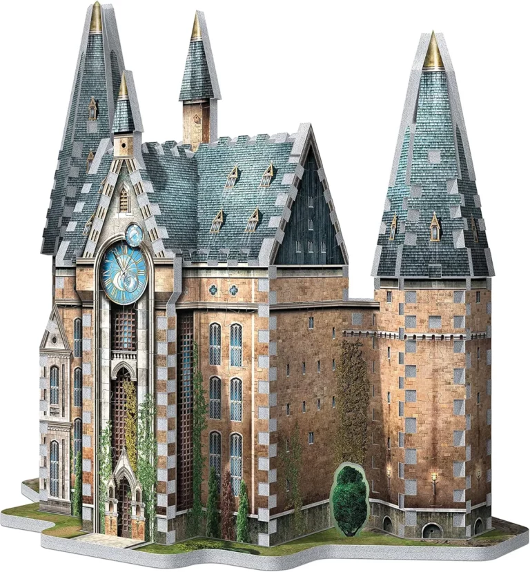 Puzzle 3D Hogwarts Clock Tower Wrebbit 420 pièces