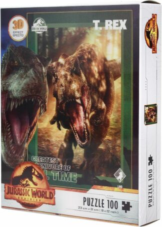 Puzzle 3D Jurassic Park T-Rex 100 pièces SD Toys