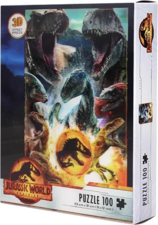 Puzzle 3D Jurassic World Compo Carnivorous SD Toys