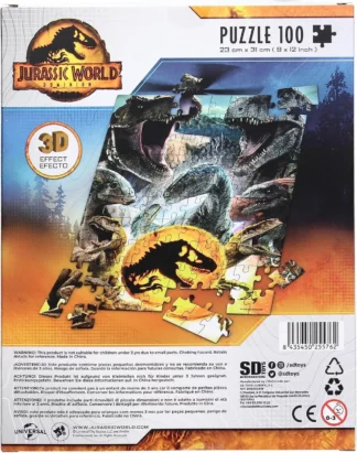 Puzzle 3D Jurassic World Compo Carnivorous SD Toys