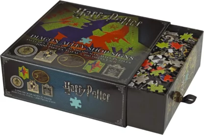 Puzzle Harry Potter Diagon Alley Shop Signs The Noble Collection