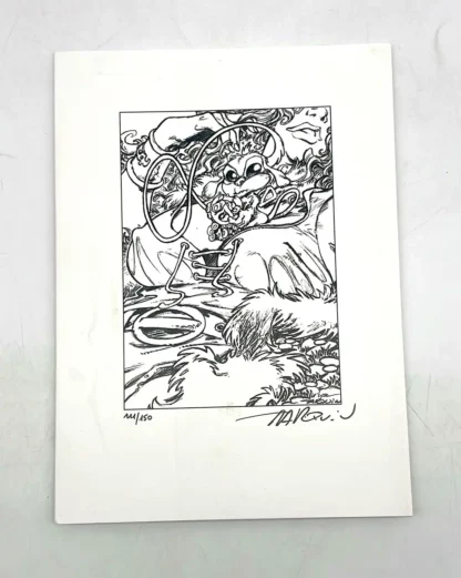 Puzzle La Quête de l’Oiseau du Temps Hommage signé par Tarquin