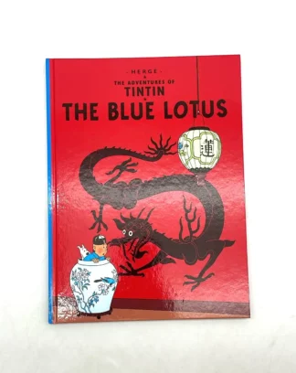 Tintin The Blue Lotus English edition by Hergé
