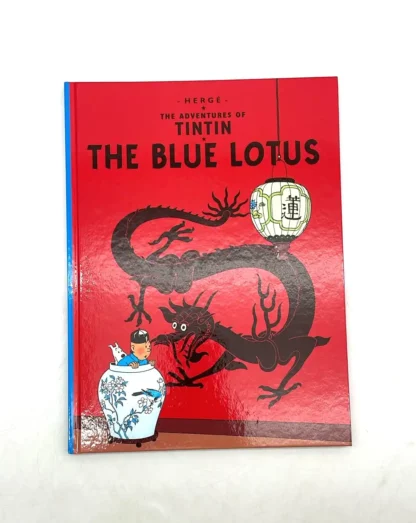 Tintin The Blue Lotus English edition by Hergé