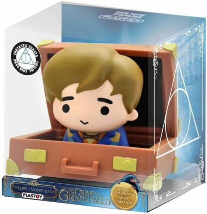 Tirelire Chibi Harry Potter Norbert Dragonneau valise Plastoy