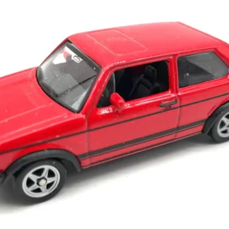 Volkswagen Golf GTI Welly rouge miniature 1/60