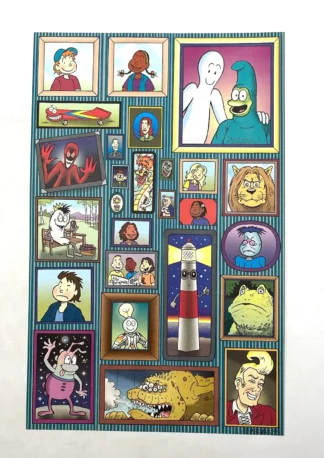 ex-libris the amazing mr pleebus signé nick abadzis