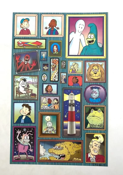 ex-libris the amazing mr pleebus signé nick abadzis