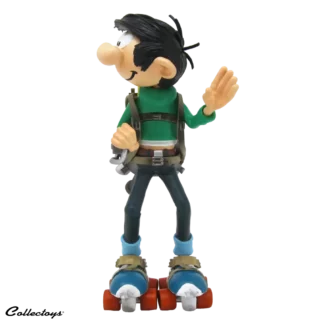 gaston-lagaffe-statuette-moteur-patins-collectoys-plastoy-a