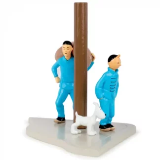tintin extrême orient statuette métal édition limitée 1000 exemplaires
