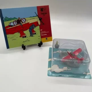 En Avion Tintin n°37 – L’avion des Faux-monnayeurs de L’Île Noire – Éditions Moulinsart