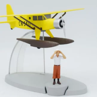 en-avion-tintin-1-hydravion-jaune-crabe-aux-pinces-d-or-moulinsart-a