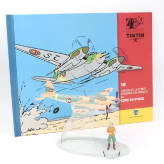 avion tintin khemed coke en stock moulinsart