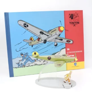 avion tintin chasseur bordure sceptre ottokar moulinsart