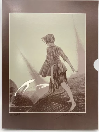 enfant penchee coffret schuiten signé espace bd