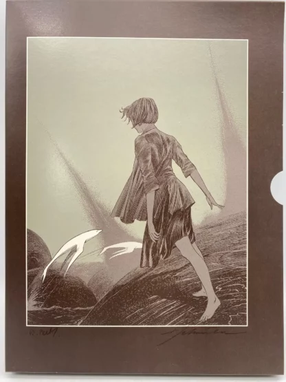 enfant penchee coffret schuiten signé espace bd