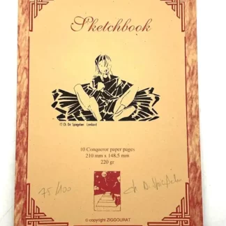 Madila sketchbook signé Chantal De Spiegeleer