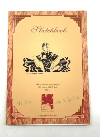 Madila sketchbook signé Chantal De Spiegeleer
