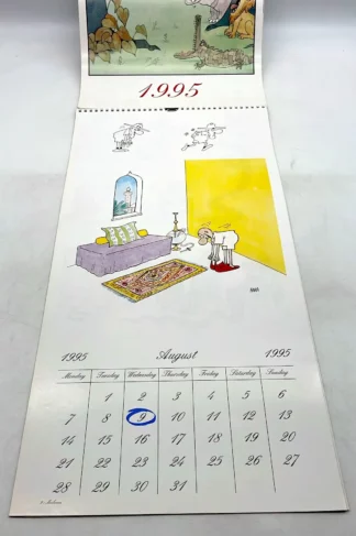 max-l-explorateur-calendrier-1995-editions-armonia-bara-aout