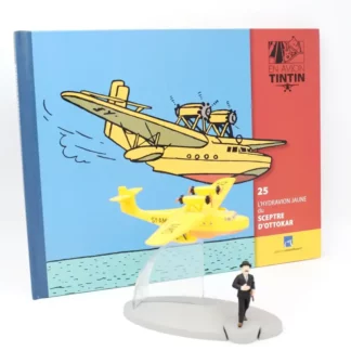 hydravion jaune tintin sceptre ottokar moulinsart