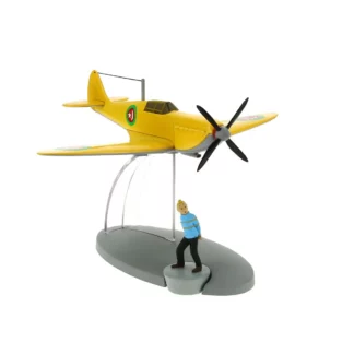 tintin-en-avion-29-chasse-emir-or-noir-moulinsart-a