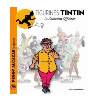 tintin-peggy-alcazar-la-tigresse-figurine-resine-moulinsart-livret