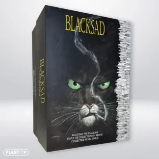 blacksad-statuette-pile-d-albums-collectoys-plastoy-la-boite