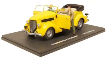 Ford cabriolet Blake et Mortimer Atlantide miniature 1/43