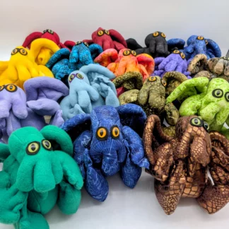 Peluche Cthulhu faite main 20 cm