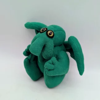 Peluche Cthulhu faite main 20 cm Polaire vert
