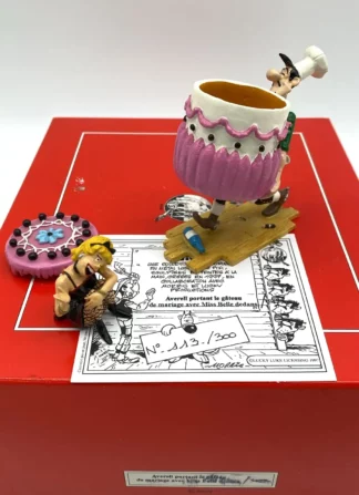 pixi-5477-averell-gateau-mariage-miss-belle-lucky-luke-certificat