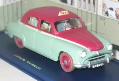 Taxi Simca Aronde Tintin Affaire Tournesol Atlas 1/43