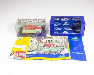 tintin-affaire-tournesol-taxi-simca-aronde-atlas-21-1-43-certificat