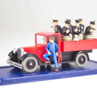 Camion de police de Chicago Tintin en Amérique Atlas 1/43