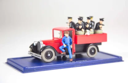 Camion de police de Chicago Tintin en Amérique Atlas 1/43