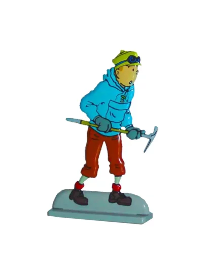Figurine Tintin métal relief Au Tibet